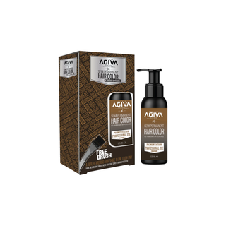 Agiva Semi- Permanent Med-Brown Color