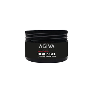 Agiva Hair Styling Black Gel to cover white Hair