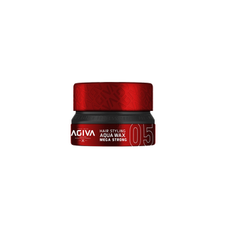 Agiva Styling Hair Wax Aqua Mega Strong - Red 155 ml