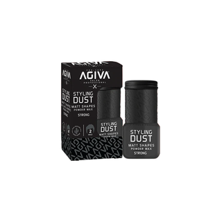 Agiva Styling Hair Powder Wax Strong - Black