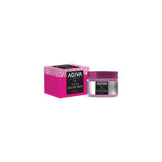 Agiva Hair Styling Color Wax Pink