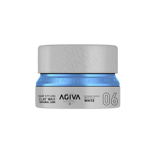 Agiva Hair Styling Styling Clay Wax Natural Look 06 - Silver 155ML