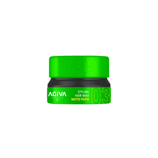 Agiva Styling Hair Wax Matte Paste - Green 155 ml