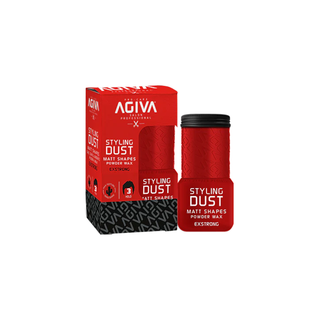Agiva Styling Hair Powder Wax Exstrong - Red